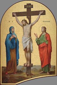 Праздничный ряд, Распятие Господне, 38х57, 2026 г.